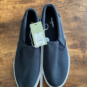 Good fellows navy slip on